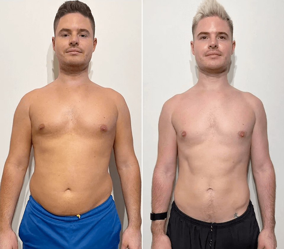 ERA Fit APP Client's Transformation Picture